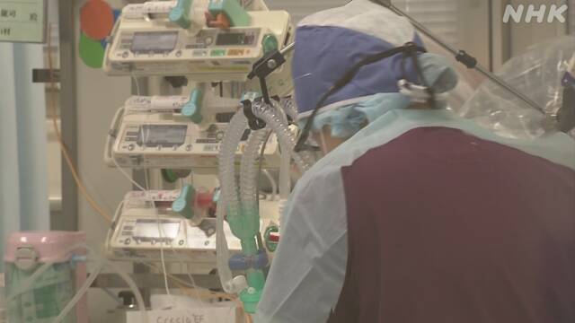 新型コロナ 大阪府内の重症病床の使用率 実質6割超える | 新型コロナウイルス | NHKニュース