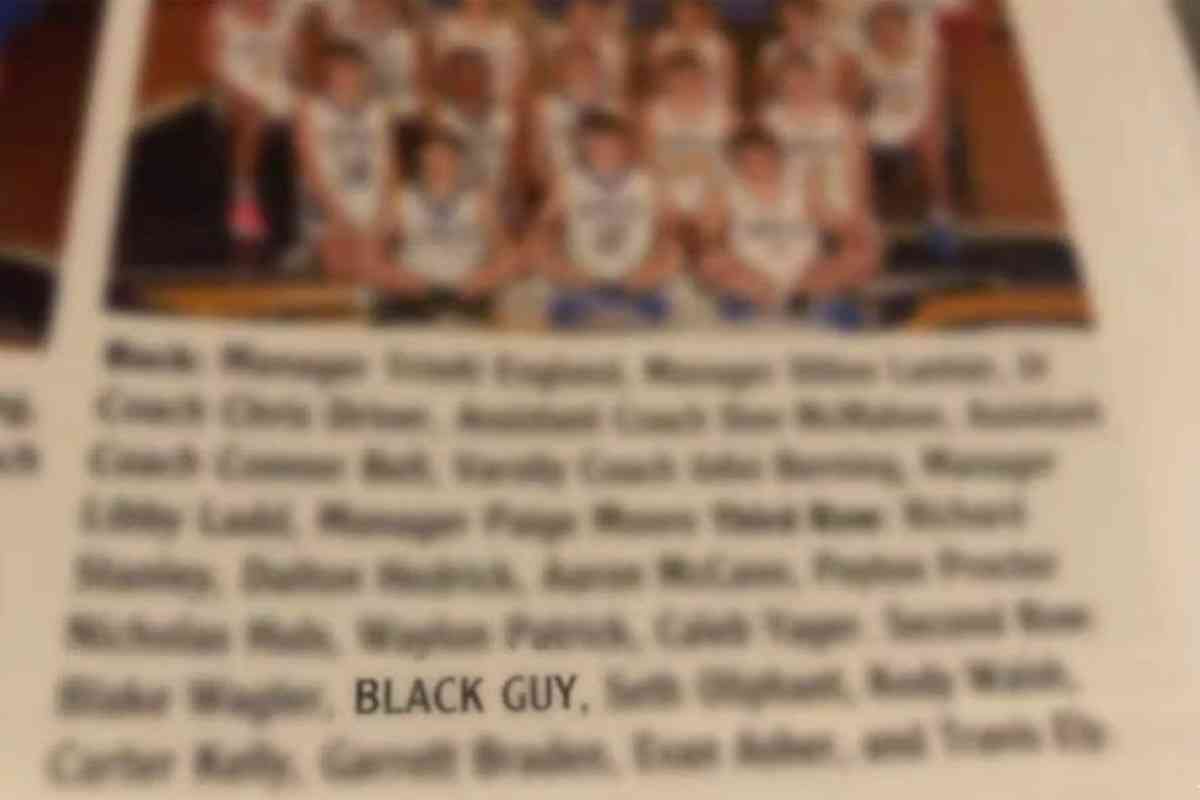 Student only identified as ‘black guy’ in high school yearbook