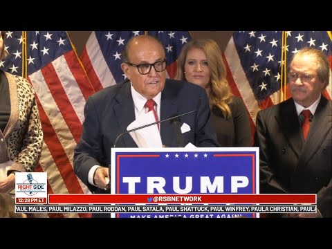 ? LIVE: Trump Campaign Legal Team Holds Press Conference in DC 11/19/20 - YouTube