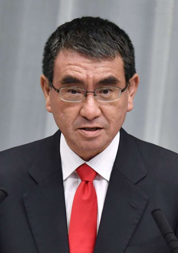 河野氏「首相になって政策実現」　郵政改革倣い（共同通信） - Yahoo!ニュース