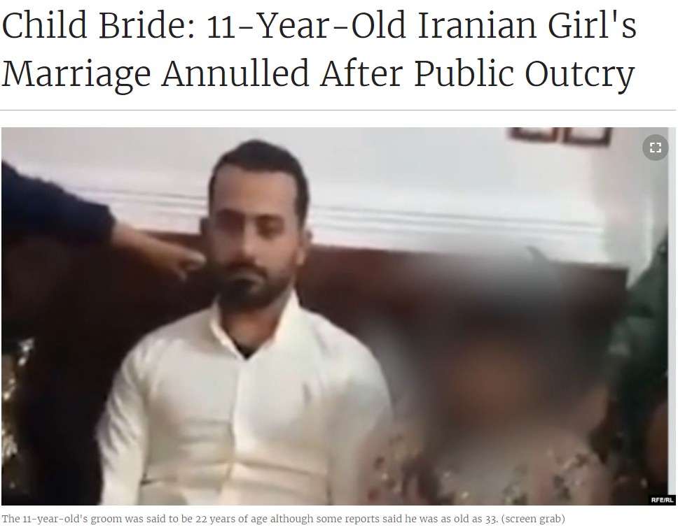 【海外発！Breaking News】11歳少女の結婚式動画が拡散　イラン児童婚の現状が浮き彫りに＜動画あり＞ | Techinsight（テックインサイト）|海外セレブ、国内エンタメのオンリーワンをお届けするニュースサイト