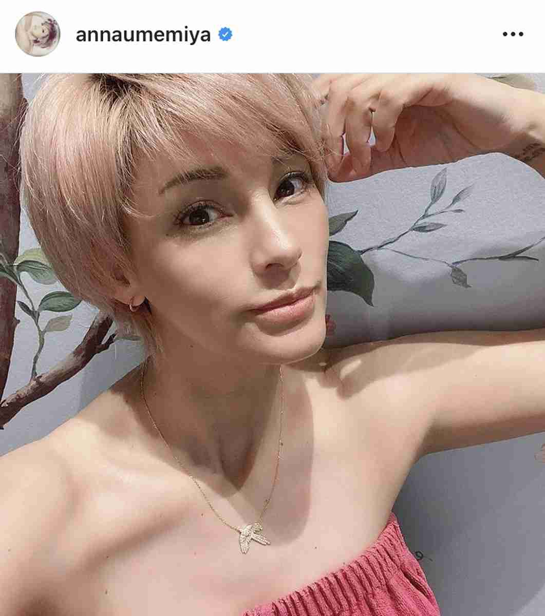 梅宮アンナ、今度はバストのメンテナンス「背中、肩甲骨周りに、手を入れて」美容施術に続き