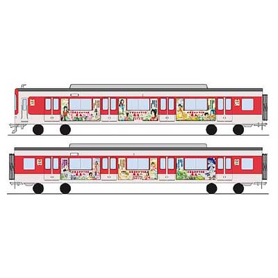 近鉄，ラッピング列車「あすか万葉」トレインを運転｜鉄道ニュース｜2019年7月12日掲載｜鉄道ファン・railf.jp