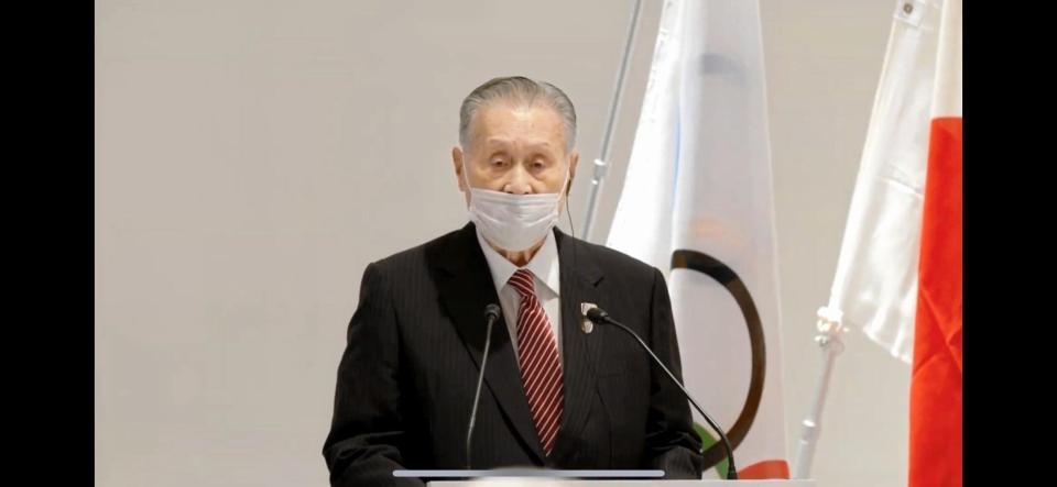 森喜朗会長今後も“安倍マリオ”と協力「安倍マリオと森ヨッシーのように助け合い」