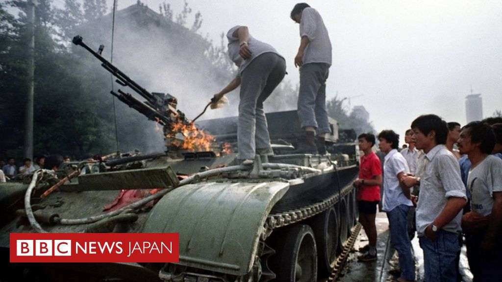 天安門事件の死者は「1万人」　英外交機密文書 - BBCニュース
