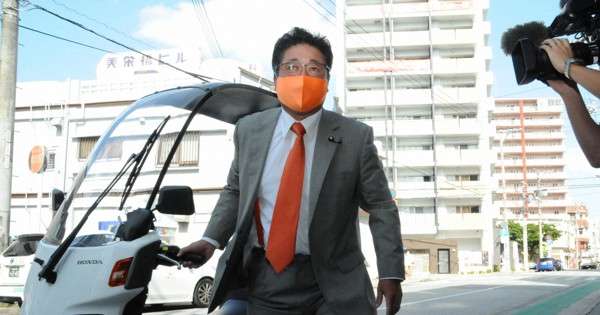 下地幹郎衆院議員、自民沖縄県連に復党願　IR汚職巡り維新から除名処分 - 毎日新聞
