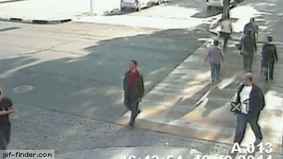 衝撃的なgif