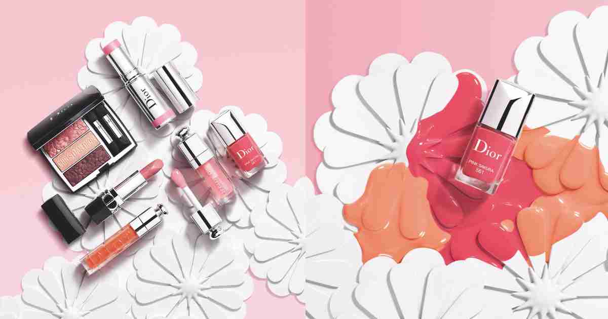 「ディオール」の2021年春夏は春を彩る花々に着想　桜カラーのパレットやリップも | WWDJAPAN.com