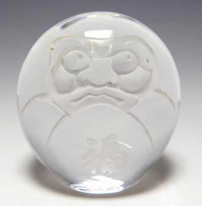 天然白水晶・だるま