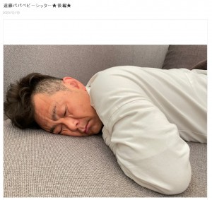 遠藤章造、妻に「子育て息抜き」提案も　帰宅した妻が見たものは「ママの作業が増えたわよ」