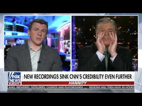 James O’Keefe joins Sean Hannity for the 3rd night in a row #CNNTapes - YouTube