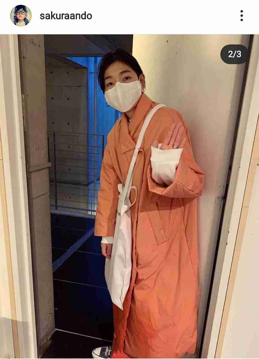 安藤サクラ、落差の激しい私服を披露「同一人物に見えない」「旦那さんかと思った」