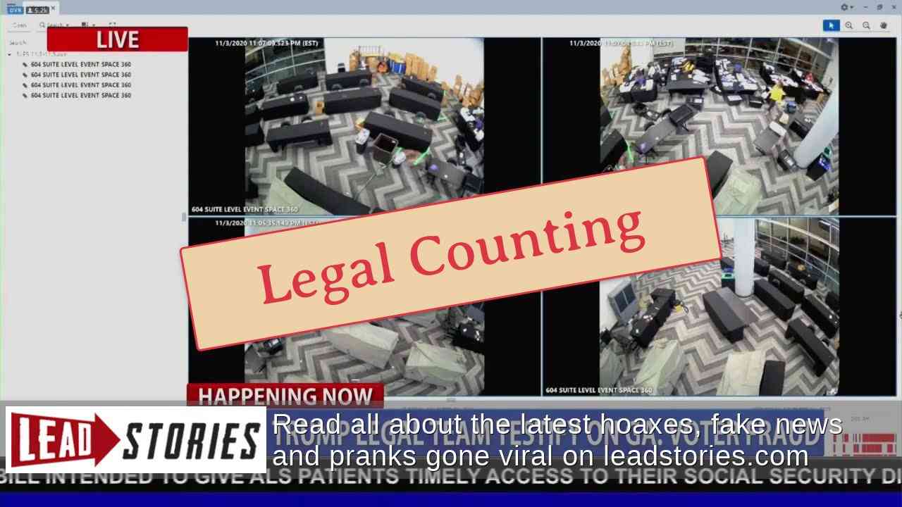 Fact Check: Video From Georgia Does NOT Show Suitcases Filled With Ballots Suspiciously Pulled From Under A Table; Poll Watchers Were NOT Told To Leave | Lead Stories