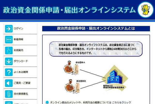 進まぬ政治とカネのデジタル化　36億円投じて利用1%（朝日新聞デジタル） - Yahoo!ニュース