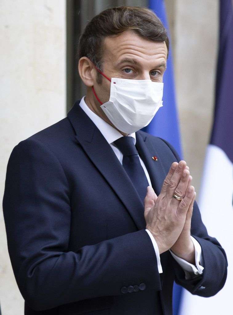 仏大統領、十数人で会食　政府方針と矛盾、自らコロナ感染：時事ドットコム