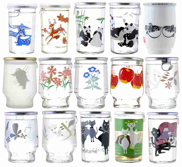 【楽天市場】日本酒 ワンカップ 飲み比べセット 15本 バンビカップ パンダカップ にゃんかっぷ グラスカップ 雪男 他：京都のさか屋ふくしま