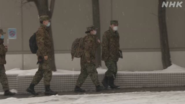 医療体制ひっ迫の旭川 自衛隊医療チームが到着し活動開始