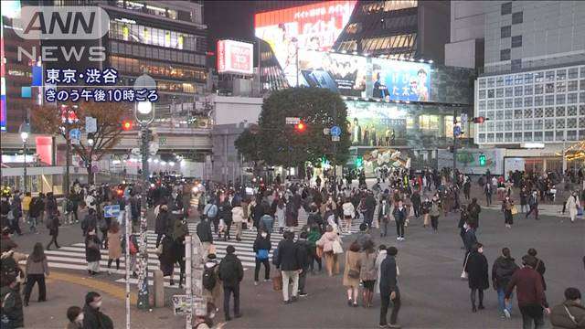 都心、大阪で夜の人出増加　営業短縮呼びかけの中…（テレビ朝日系（ANN）） - Yahoo!ニュース