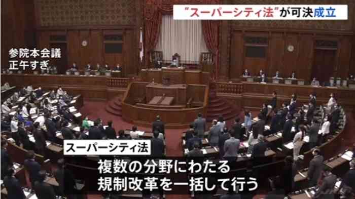 ＡＩ活用の先端都市構想 “スーパーシティ法”が可決成立