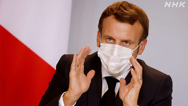 新型コロナ「ワクチンの接種義務化は逆効果」仏マクロン大統領 | 新型コロナウイルス | NHKニュース