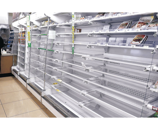 物流停滞、商品消える　３連休の大雪、生活直撃 - 富山県のニュース | 北國新聞社