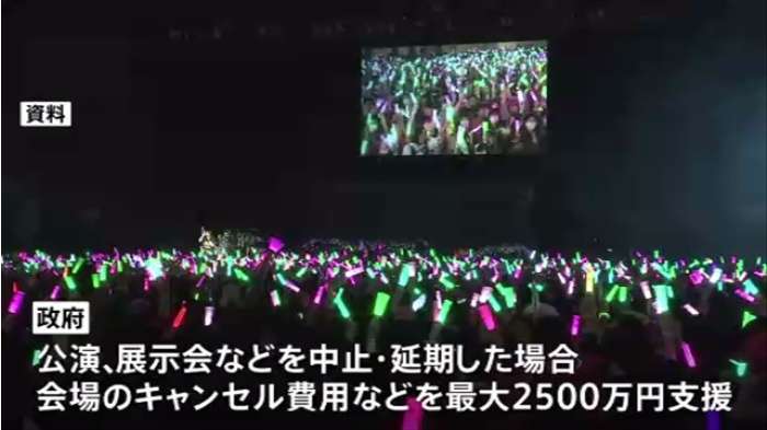 緊急事態宣言で中止・延期のイベントのキャンセル費など最大2500万円支援