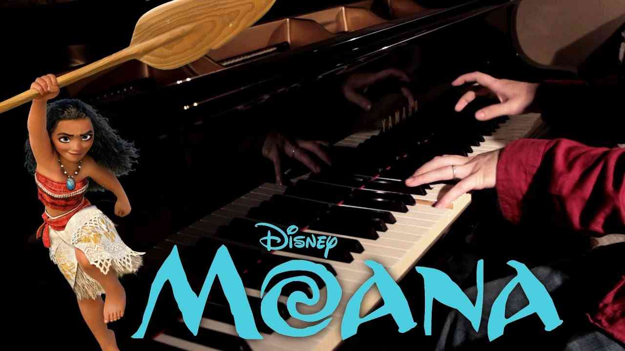 Moana : How Far I'll Go - Epic Piano Solo Cover | Leiki Ueda - YouTube