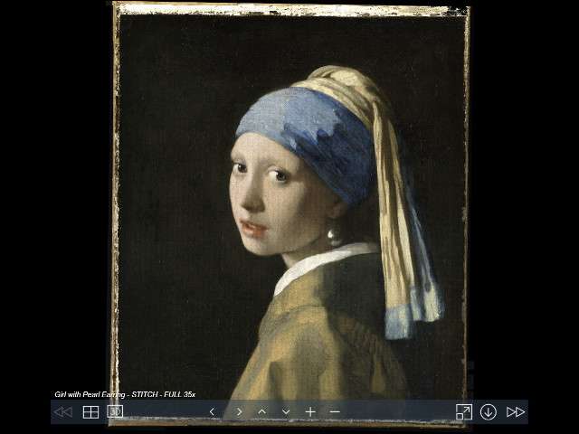 100億画素のフェルメール「真珠の耳飾りの少女」、肉眼で見えない細部までを完全再現 | Buzzap！