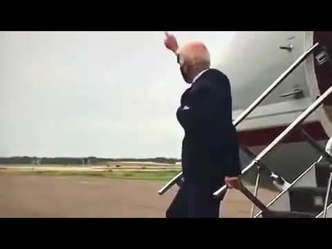 投票してくれた死者の歓声に手を振るジョーバイデン　ドミニオン大統領 - YouTube