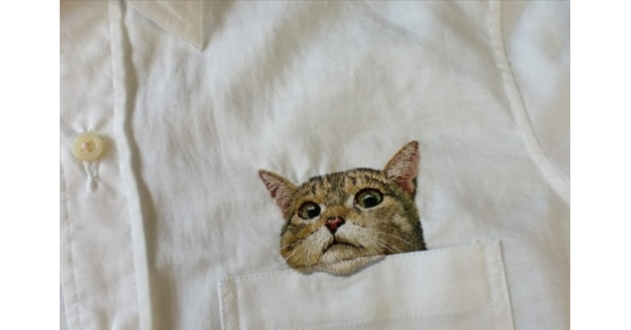 ポール＆ジョー、ねこ刺繍の作家hirokoと和解