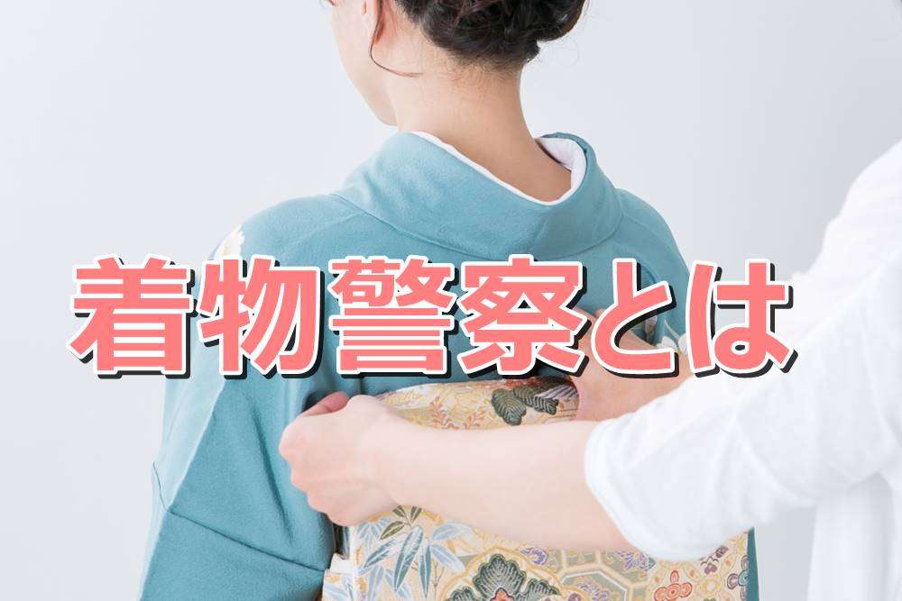 着物警察とは。マジでうざい着物警察への華麗な対処法！ | 着物買取のしおり