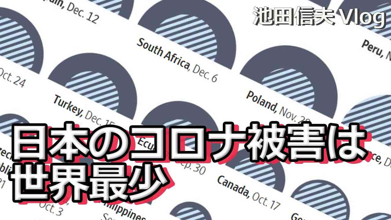 【Vlog】日本のコロナ被害は世界最少 - YouTube