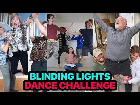 Blinding Lights Dance Challenge tik tok compilation - YouTube