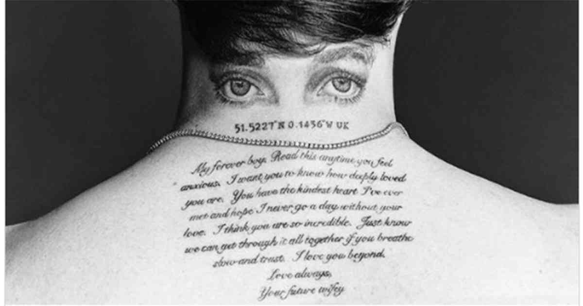 ベッカム長男、巨大タトゥーをさらに拡大！婚約者からのラブレターを全文彫り込む｜シネマトゥデイ