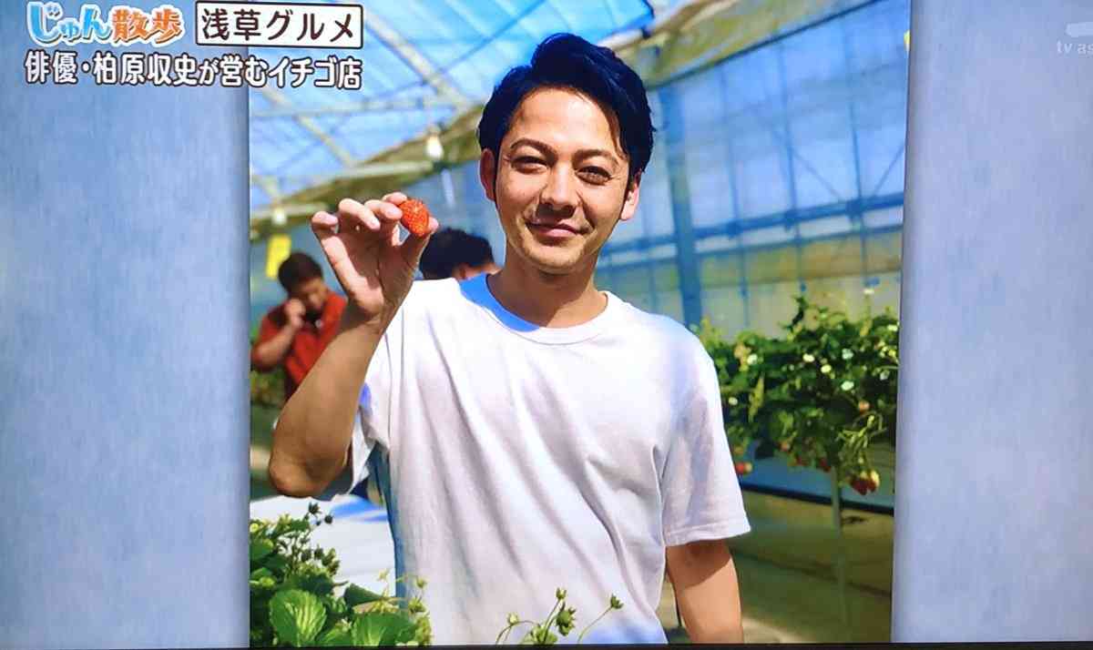 柏原収史　イチゴスイーツ専門店オーナーになっていた…震災復興支援がきっかけ