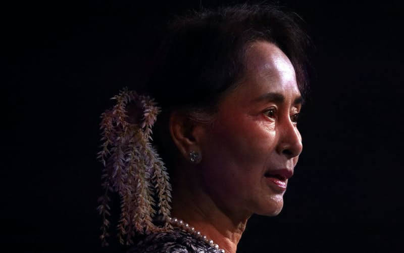 ミャンマー国軍、スー・チー氏や大統領を拘束　（写真=ロイター）　:日本経済新聞