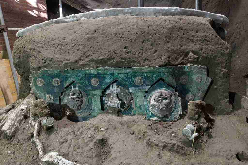 古代ローマの馬車「無傷」で発掘（時事通信） - Yahoo!ニュース