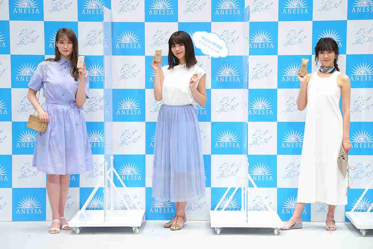 資生堂「アネッサ」の新ミューズに池田エライザ、水川あさみ、トラウデン直美を起用