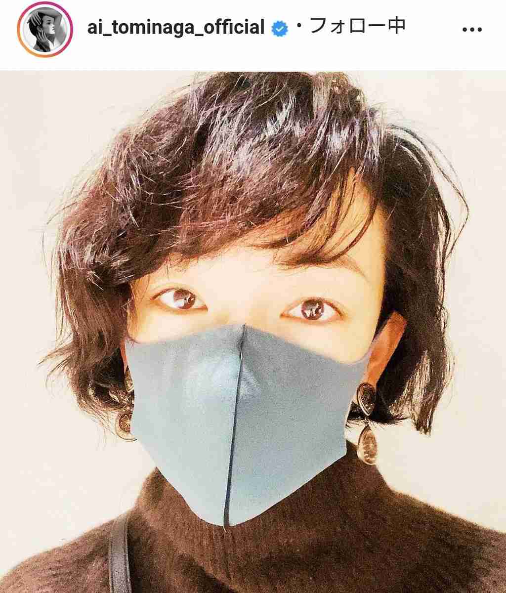 冨永愛「やっぱりショート」ソフトウルフでイメチェン　「少年ぽさがかわいい！」「カッケー」の反響