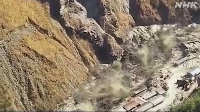 インド北部 氷河崩壊で洪水 死者26人 不明170人 救助活動急ぐ | 環境 | NHKニュース
