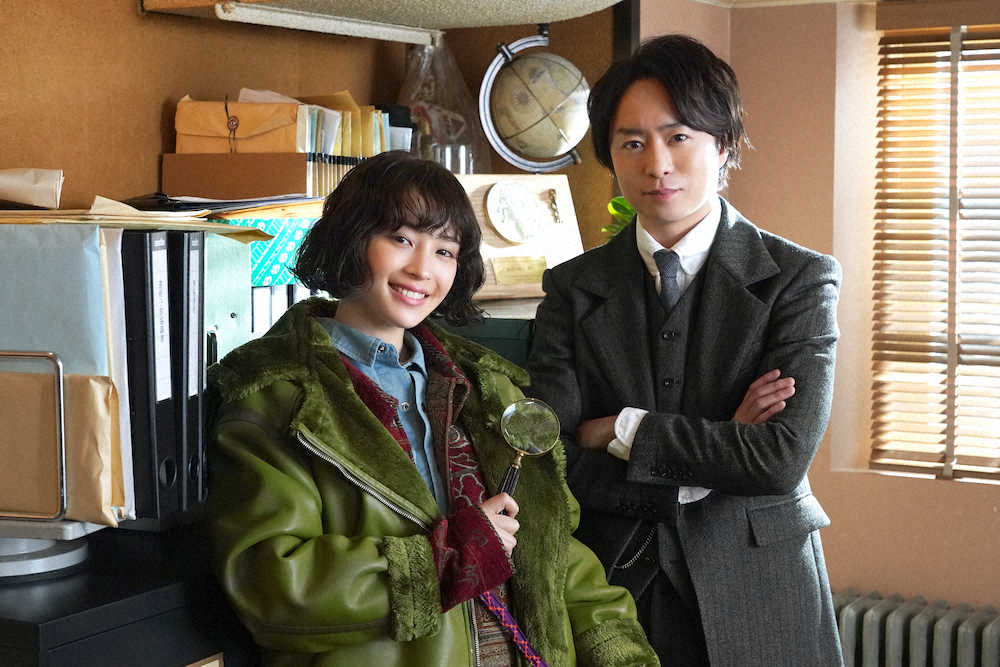 広瀬すず×櫻井翔　4月スタート日テレドラマでW主演、天才助手とポンコツ探偵のタッグ― スポニチ Sponichi Annex 芸能