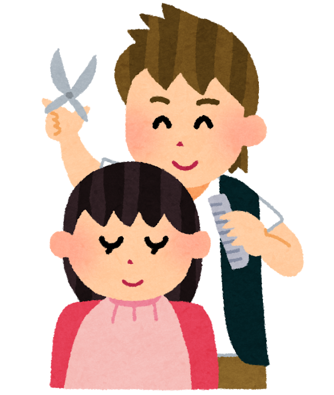 美容院に行くのが苦手な人
