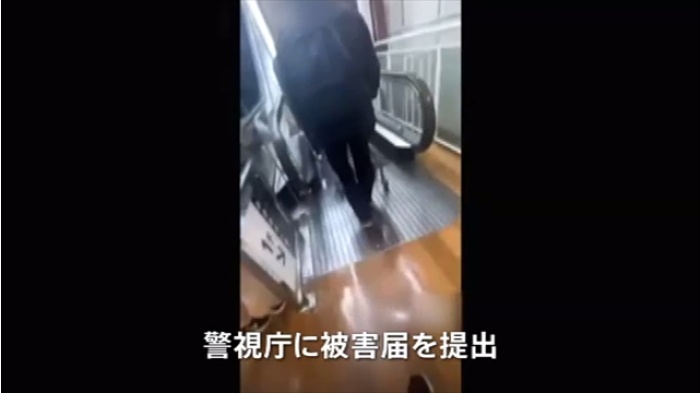 エスカレーターからカート落とす動画 商業施設が警視庁に被害届を提出｜TBS NEWS