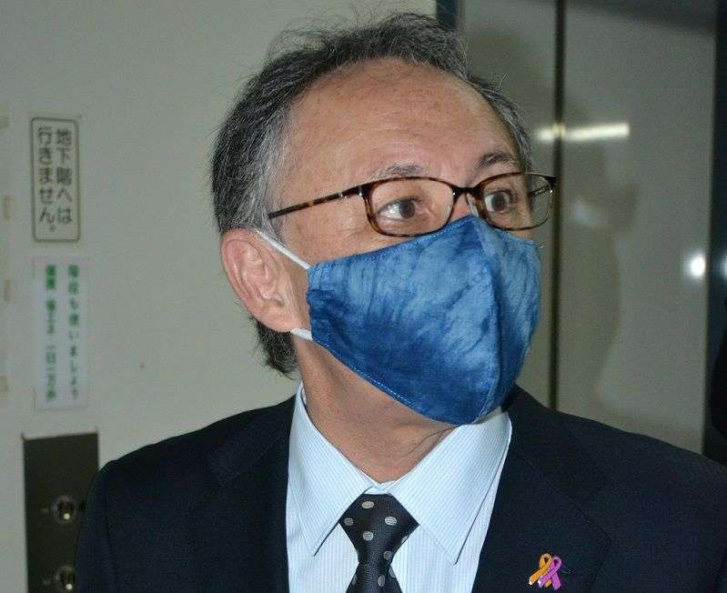「全く聞いていない。認められない」沖縄のデニー知事、辺野古の自衛隊常駐に反発 | 沖縄タイムス＋プラス　ニュース | 沖縄タイムス＋プラス