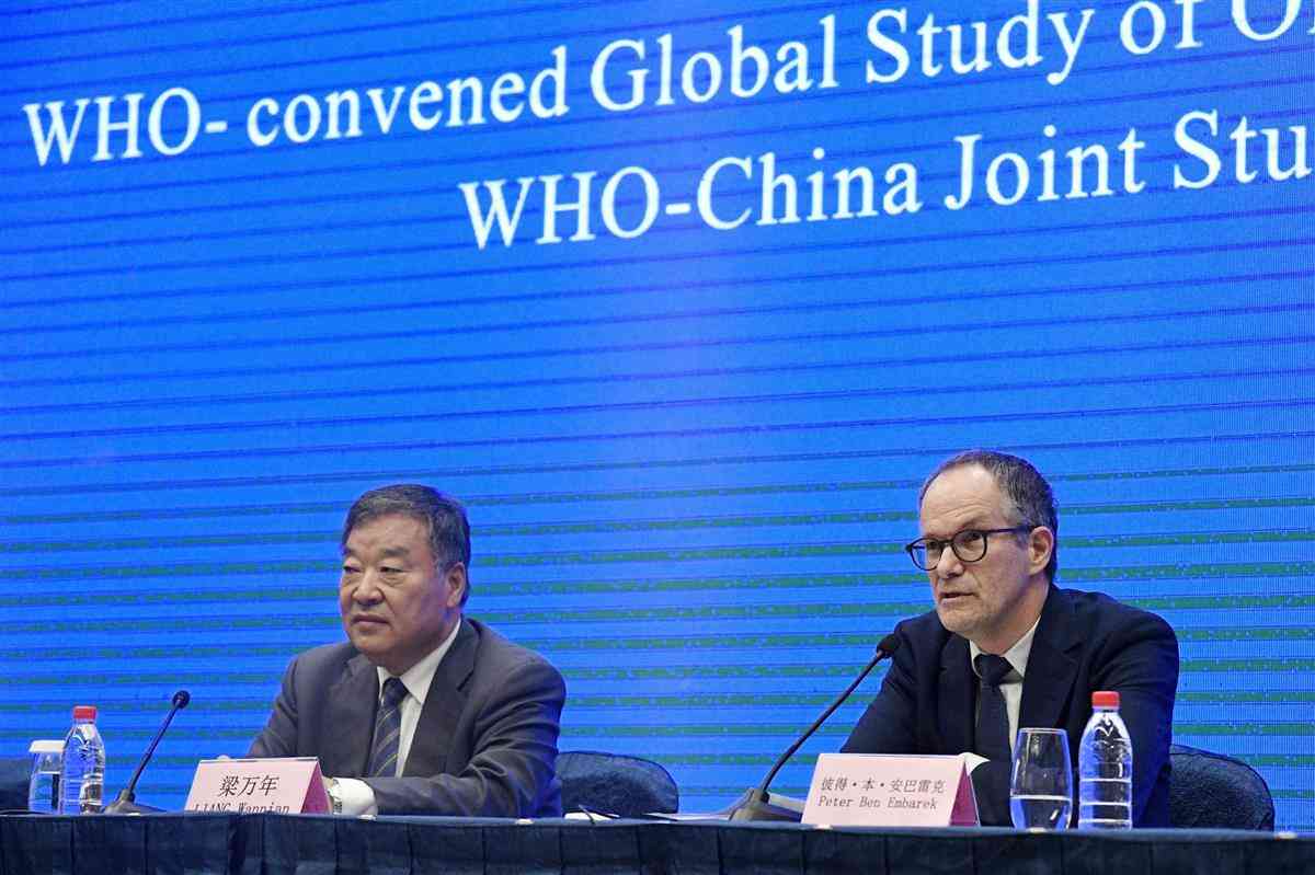 「新型コロナは中国から」とＷＨＯ国際調査団の豪団員　発表内容に異論か - 産経ニュース