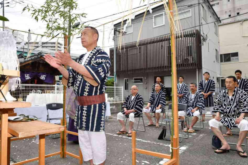 山笠延期でもコロナ退散願い　博多・恵比須流が注連下ろし神事｜【西日本新聞ニュース】