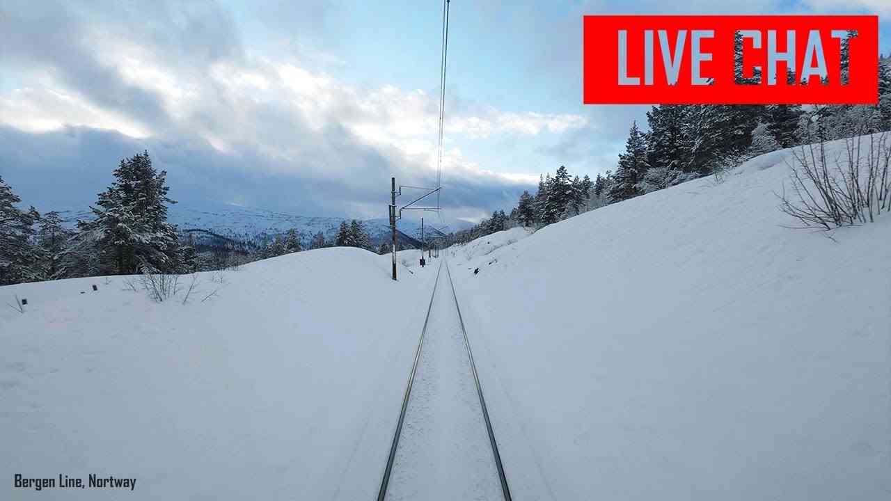 CABVIEW From the Bergen Line and Flåm Railway in Norway - YouTube