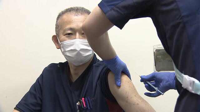 一夜明け 腕に張りとだるさ　接種の医療従事者（フジテレビ系（FNN）） - Yahoo!ニュース
