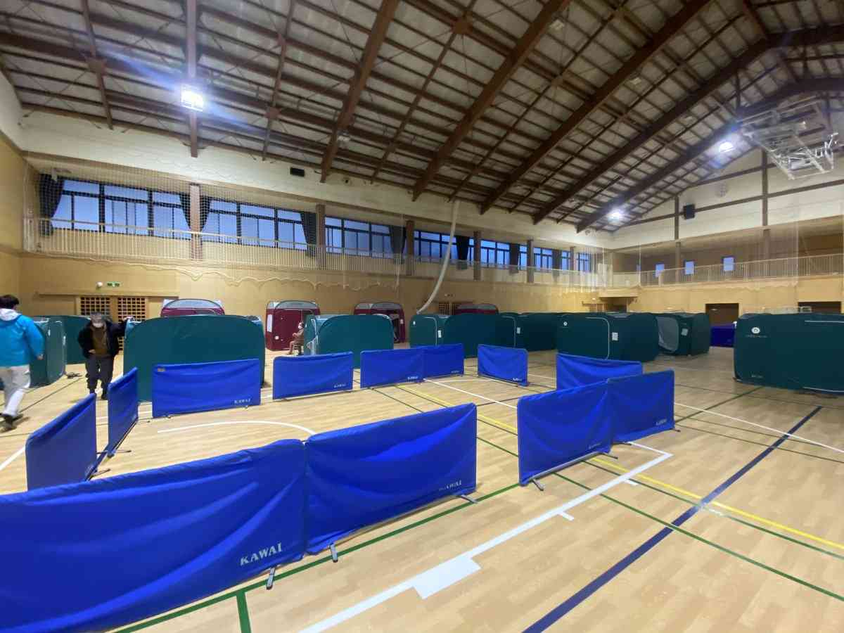 深夜避難に感染対策、課題浮き彫りに 福島沖地震1週間