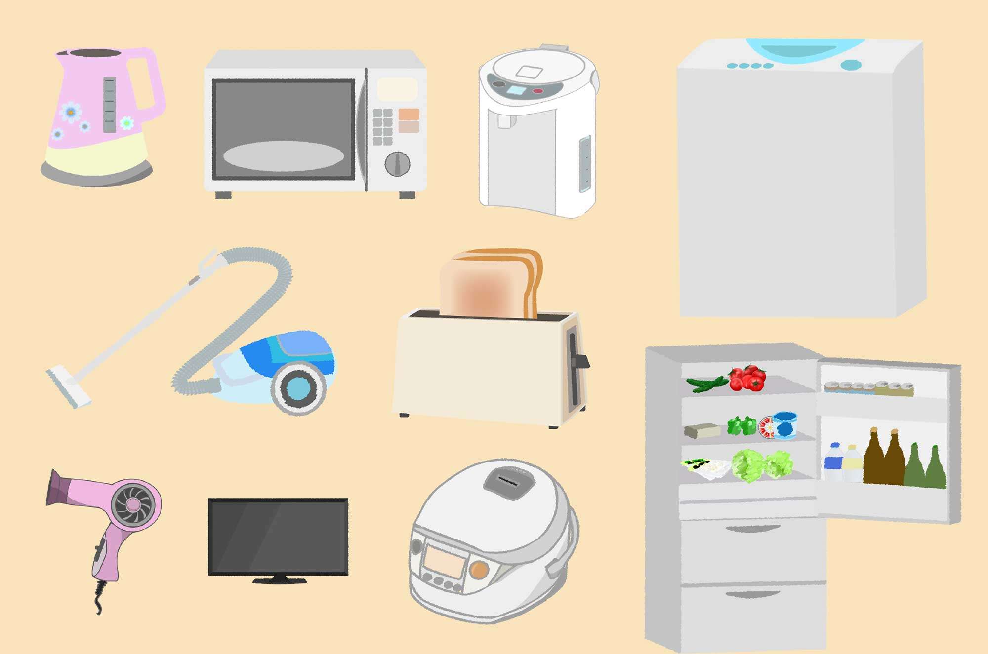【家電】そりゃあ故障する前に買い換えたいけど、故障するまで、だましだまし使ってしまう人
